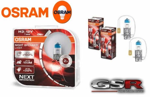 Coppia lampade osram 12v - osram, h3
