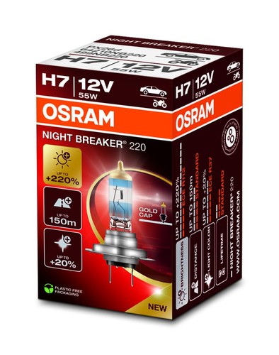 Osram night breaker - 220,, h7