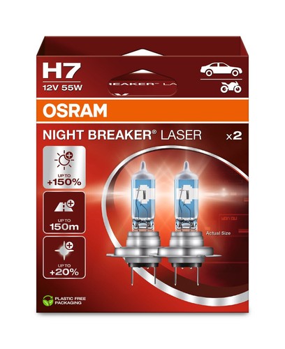 Lampada osram new - h7,