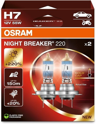 Coppia 220 lampade osram - coppia,